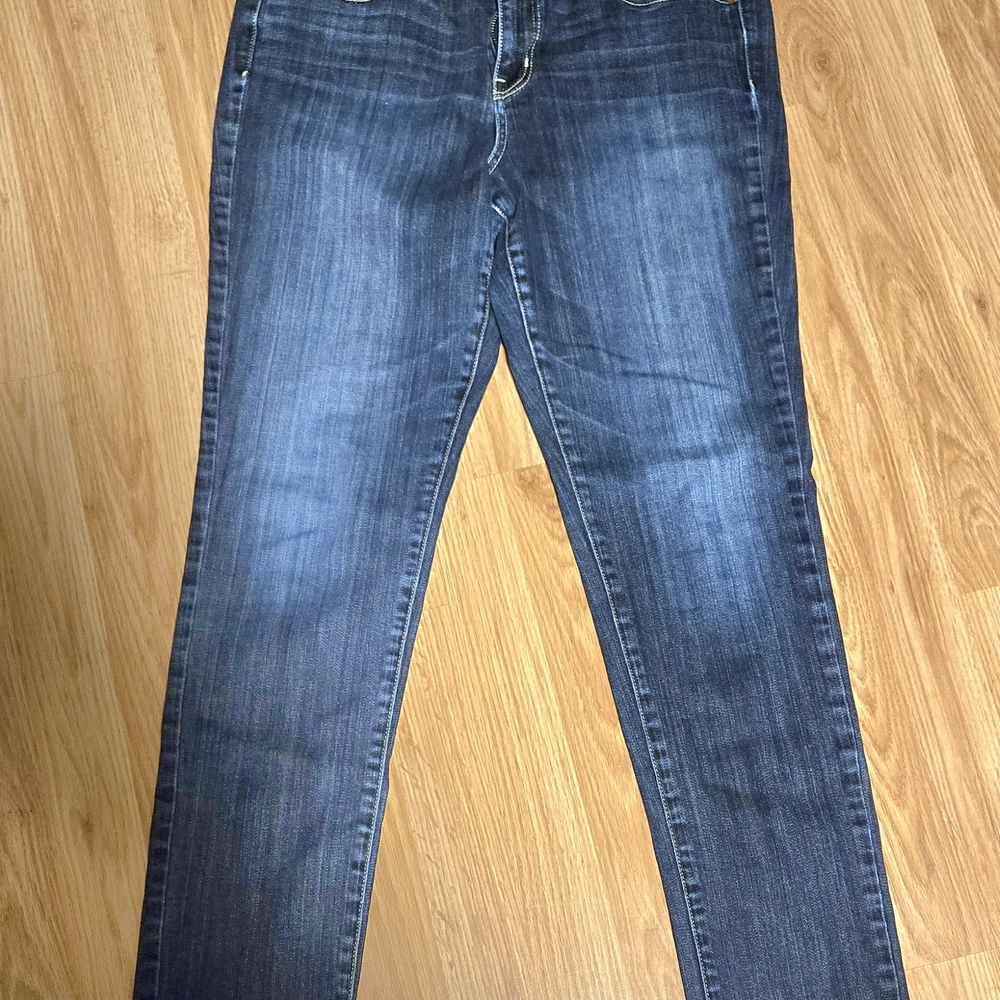 American Eagle Outfitters Women's Dark Blue Skinny Jeans